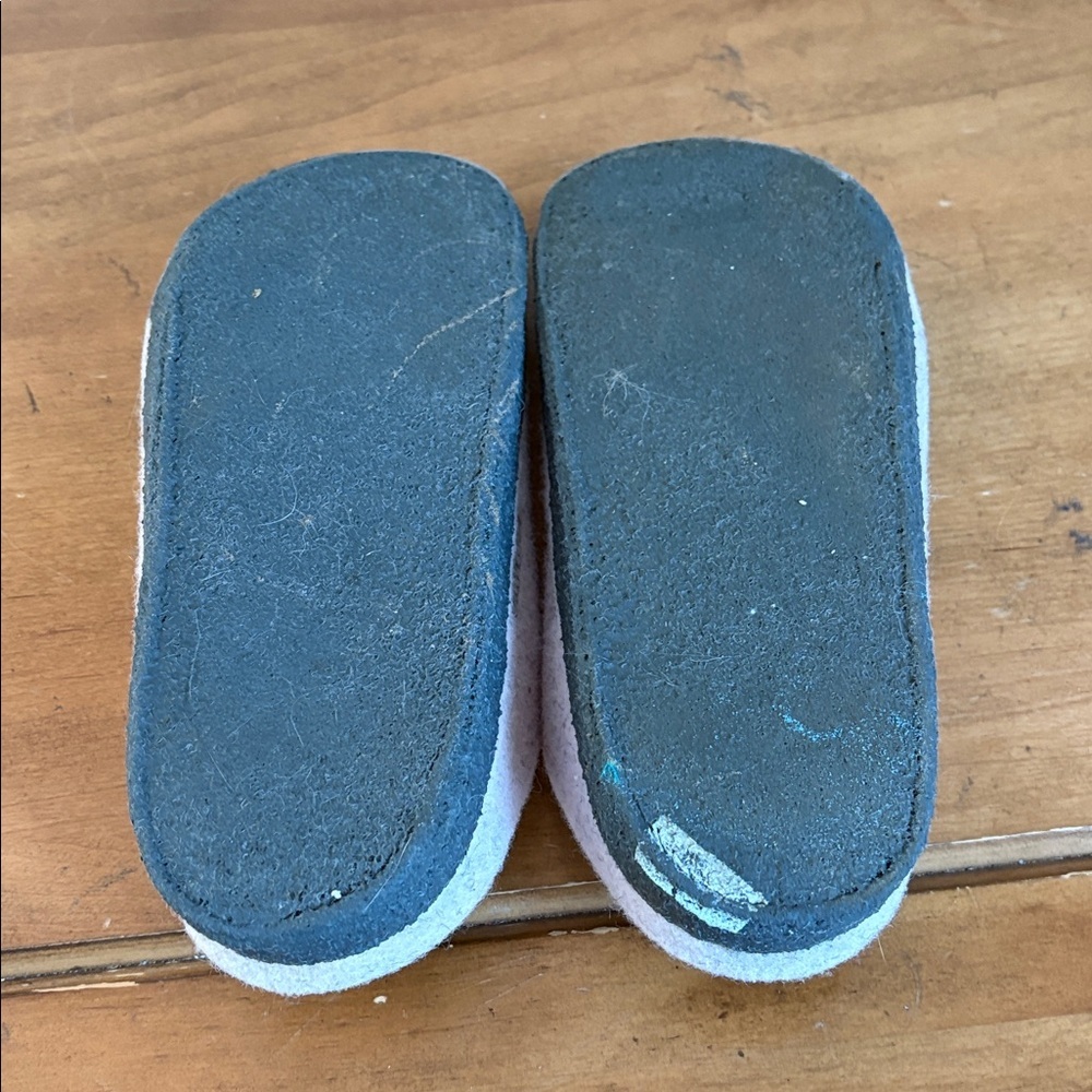 Birkenstock Zermatt Shearling Light Pink Wool Felt Clogs Size 41 - Picture 11 of 16